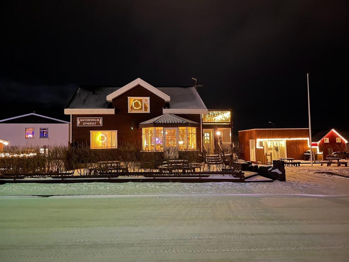Guesthouse Lyngholt Thorshofn ภายนอก รูปภาพ